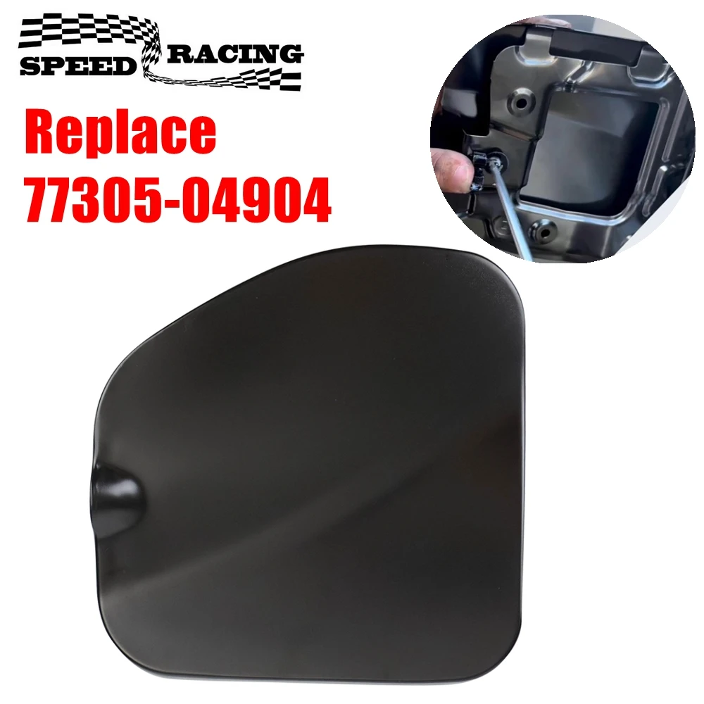 Fuel Filler Lid, Fuel Filler Cover Fit for Toyota Tacoma 2005-2015 Double Cab Short 5 Foot Bed, Replace 77305-04904