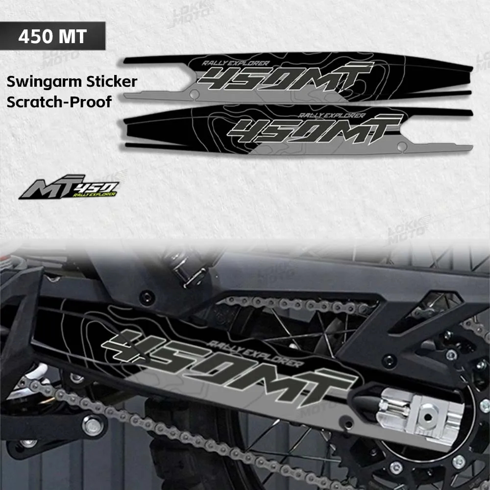 

PVC Decal Motorcycle Swingarm Sticker Waterproof Rotating Shaft Protection Accessories For 450MT 450 MT 450 mt 2024 2025 Moto