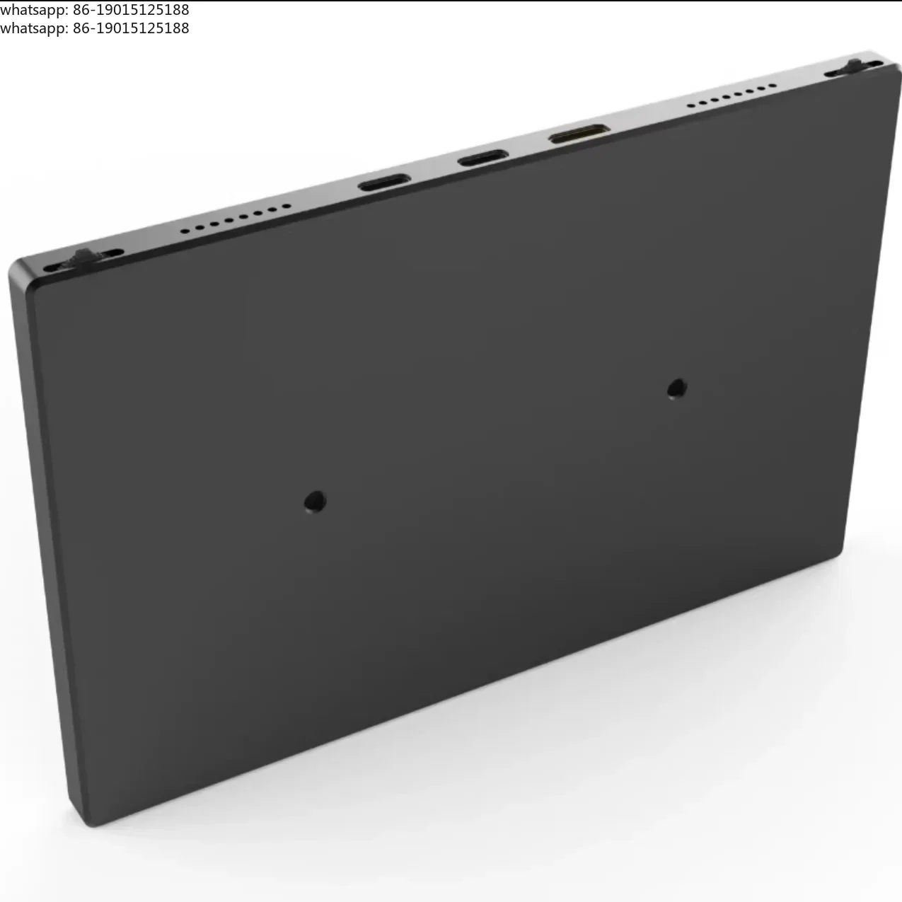 7 inch 1080p120hz high brush native full fit touch screen portable screen Type-C one-line pass aluminum alloy CNC