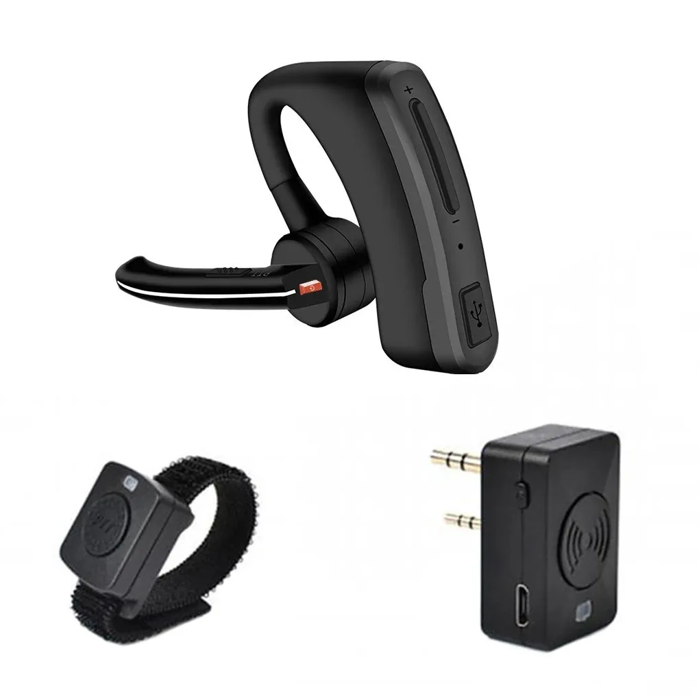 

Walkie Talkie Wireless Headset Bluetooth Headsets Two Way Radio Headphone Earpiece Replacement for Baofeng 888S UV5R
