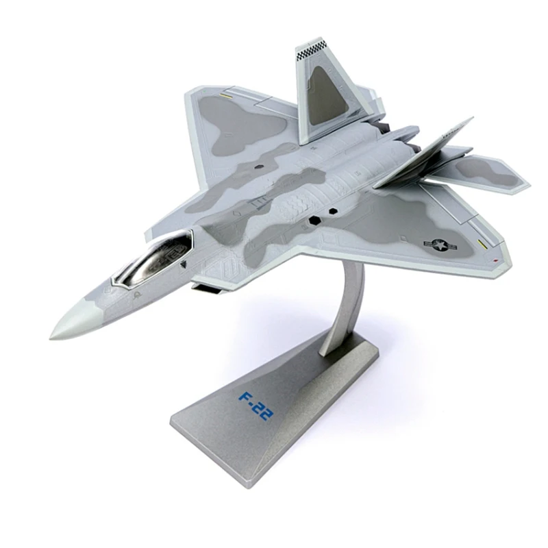 ダイキャストメタル合金ラプター戦闘機、飛行機コレクション、1: 72