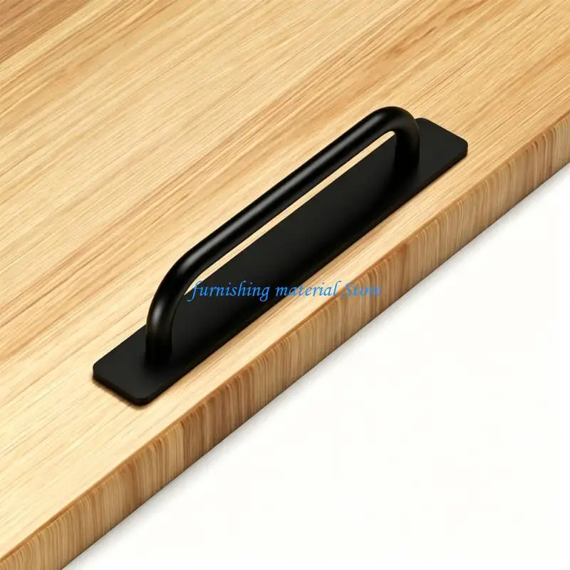 Y5GD Aluminum Alloy Glass Door Handle Replacement Nonslip Glass Door Pull Handle for Sliding Door Secure Grip Enduring