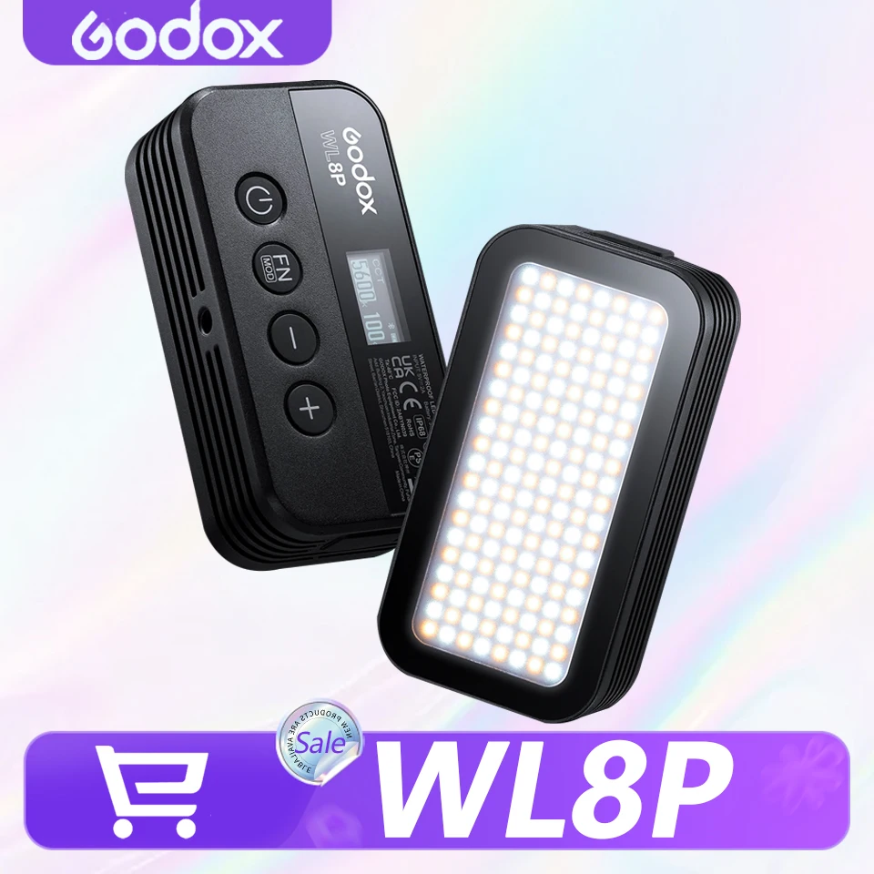 Photography Lighting Godox - Godox WL8P RGB Su Geçirmez LED