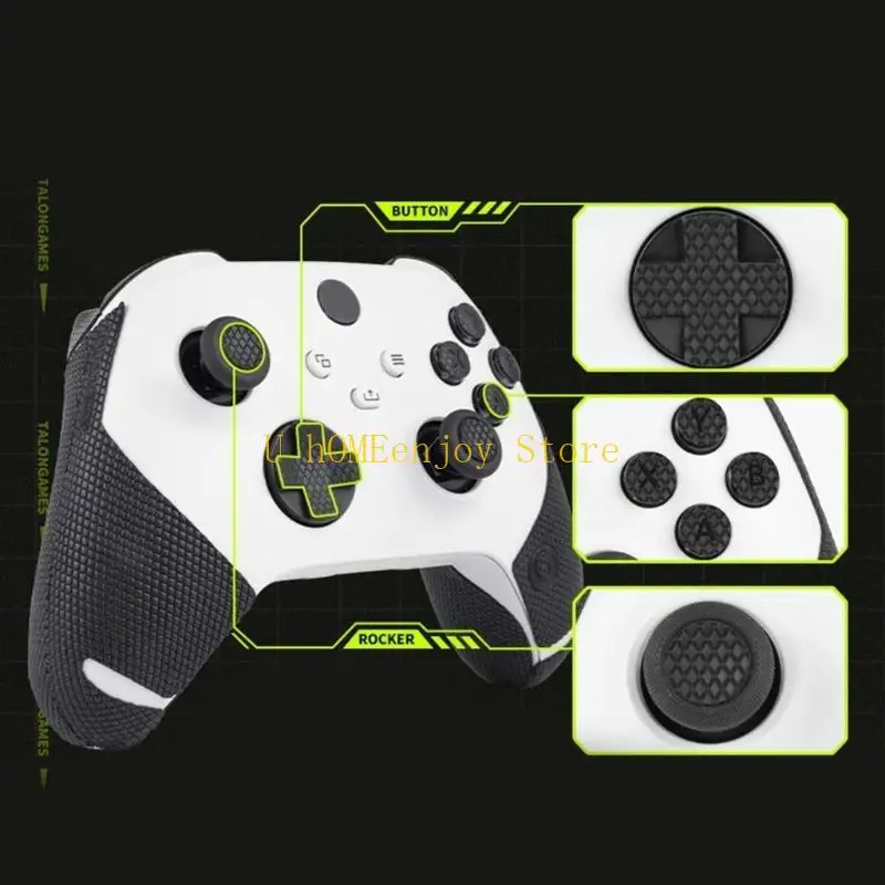 B0KF Precies Cut Controller Grip Skin Game Controller Cover для игровых консолей