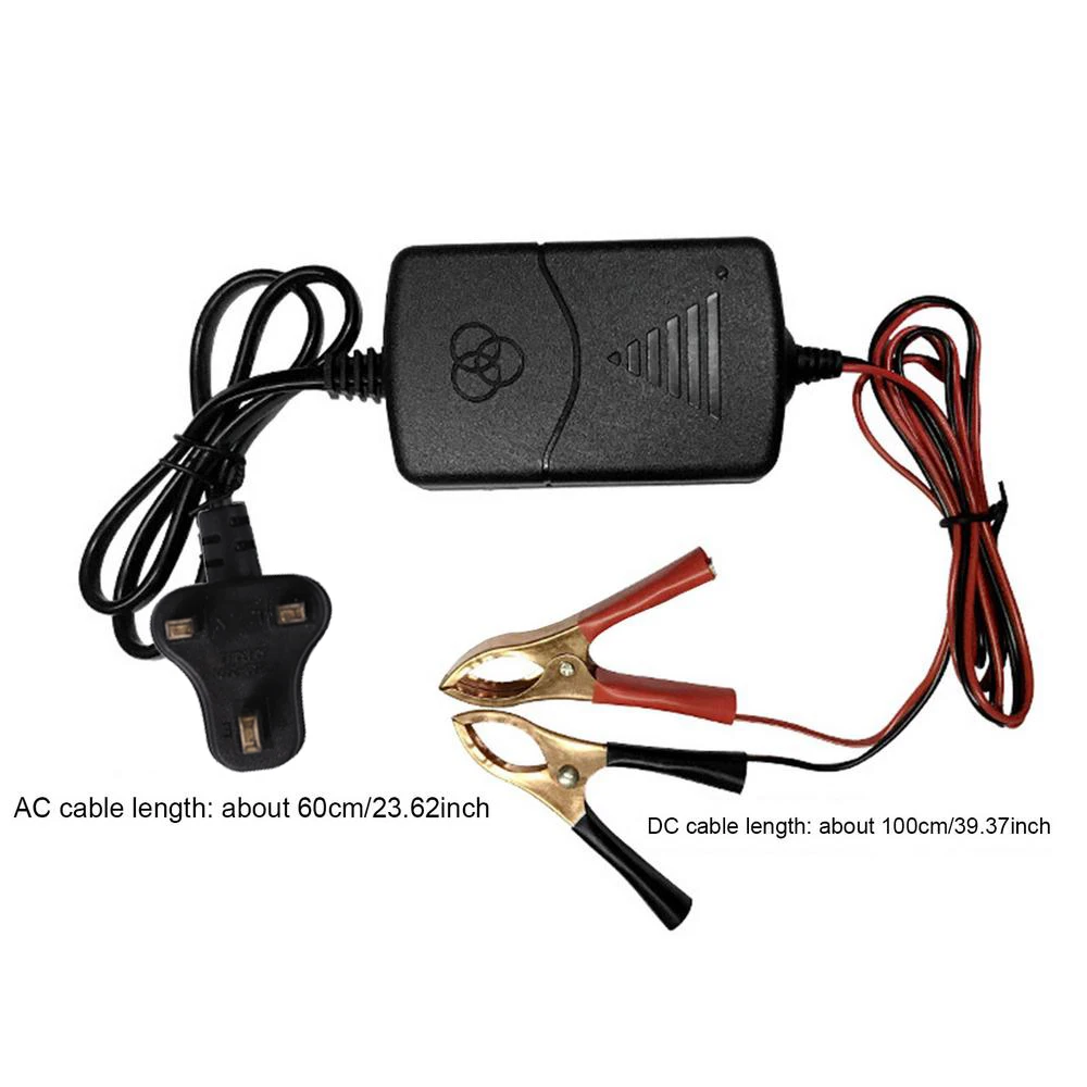 12V Automatic Car Battery Trickle Charger For Van Motorhome Caravan Motorbike Motorcycle EU/US/UK Plug