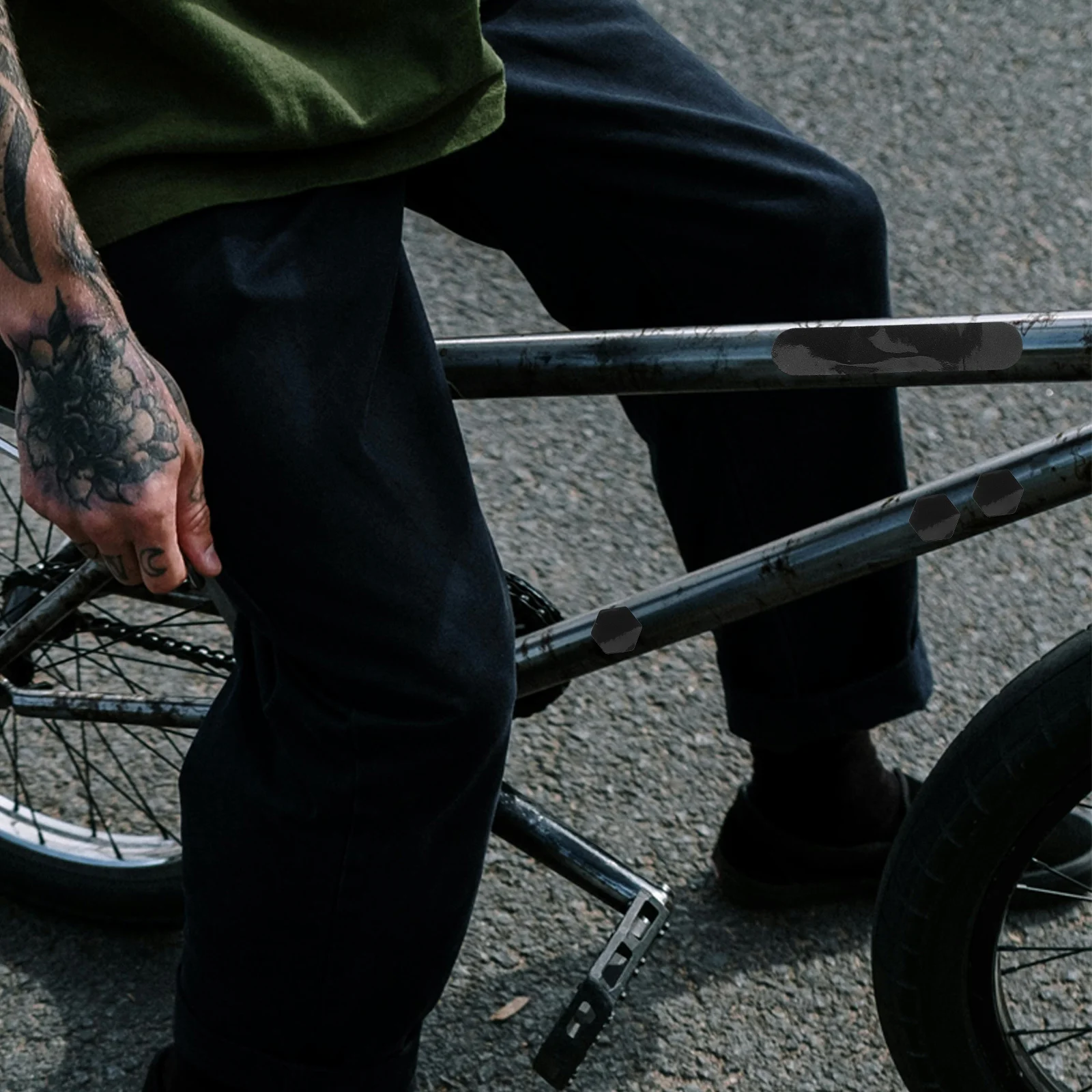 

Bicycle Frame Protection Tape Clear Adhesive Stickers Guard Against Scratches Stone Chips Gravel Damage Easy Application for All