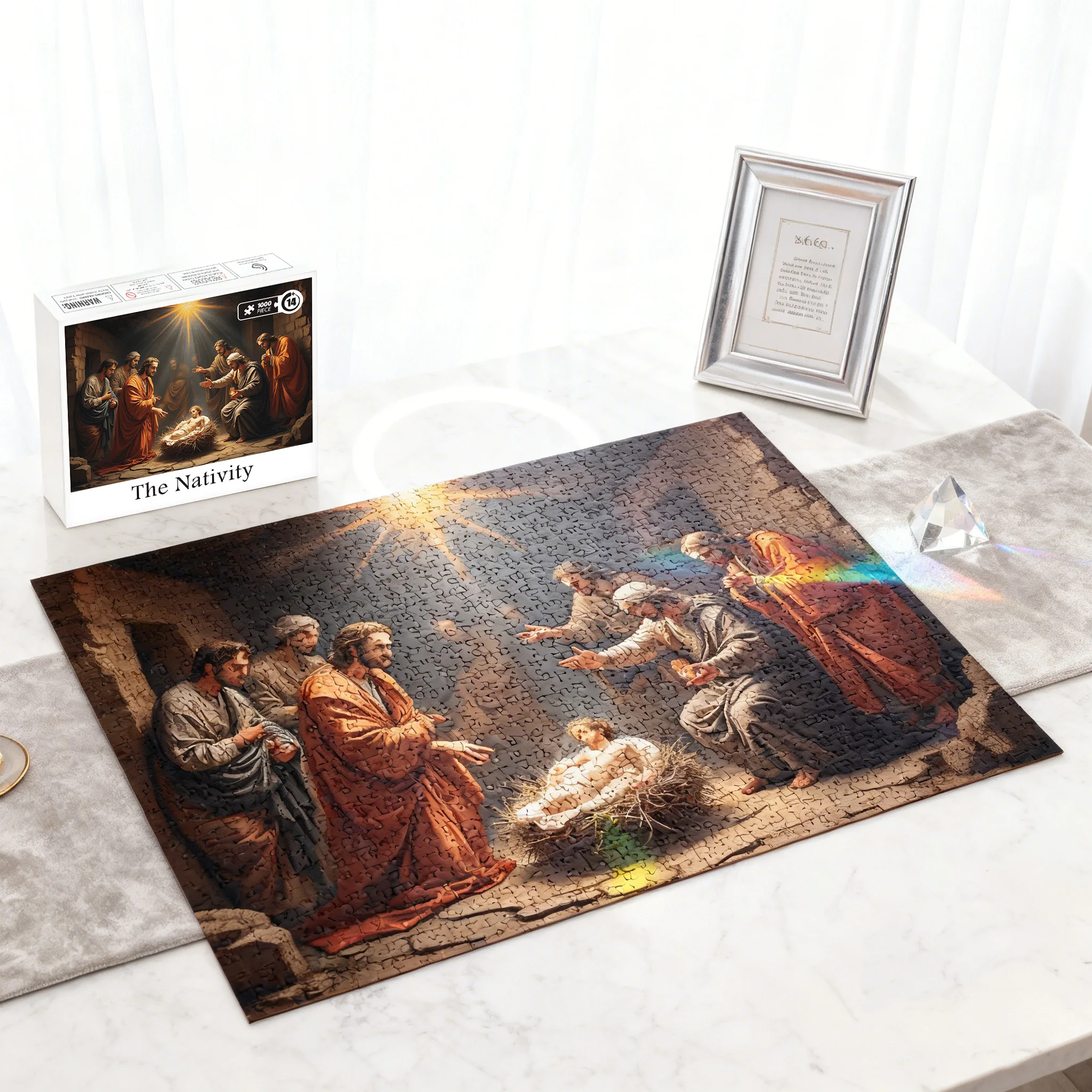 

Пазл для взрослых высокой сложности, 1000 шт. - Завлекательная деятельность для отдыха, идеальный подарок на праздник и день рождения