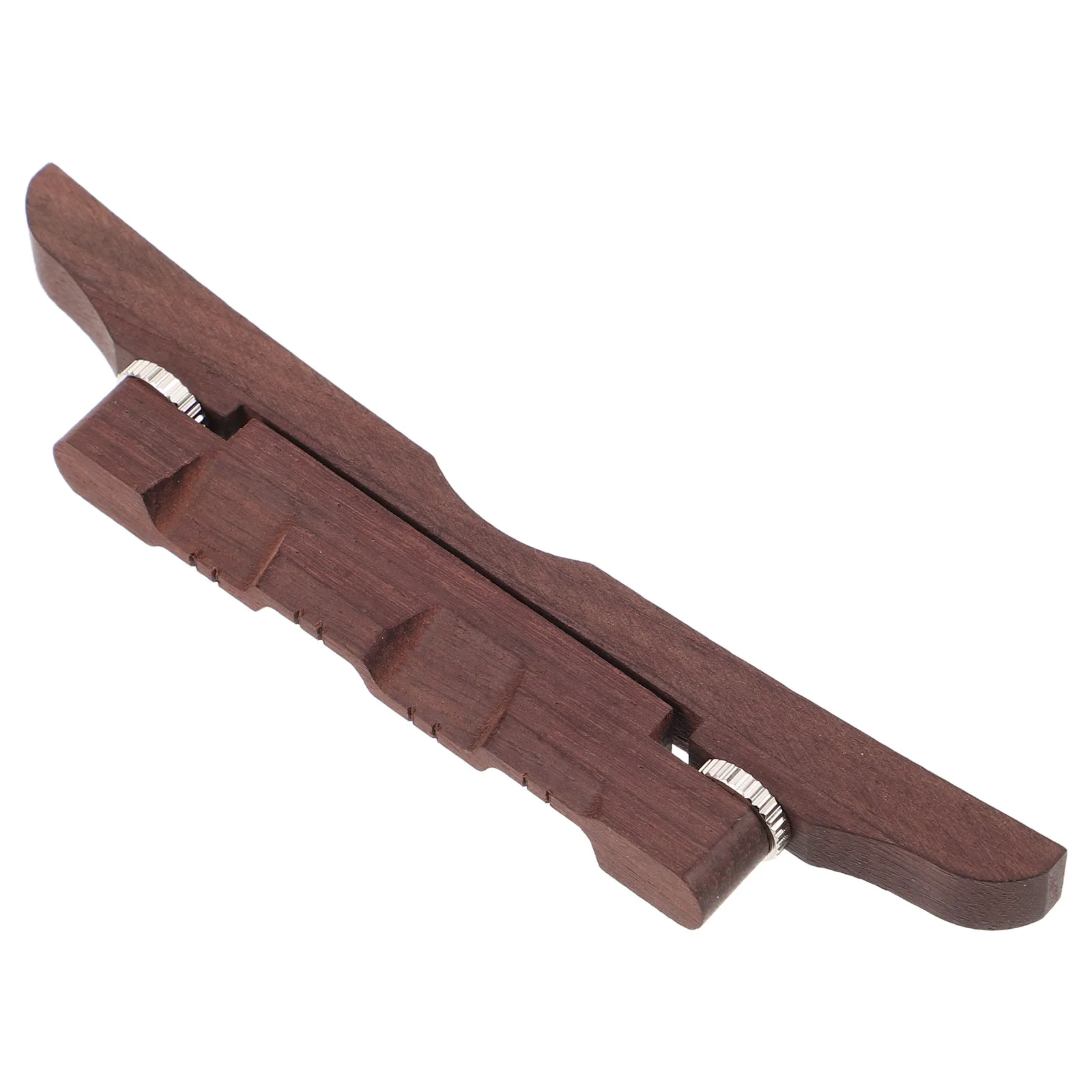 

M Bridge Guitar Acoustic Saddle Pins Adjustable Wood Jazz Nut Replacement Parts Tailpiece String Holder