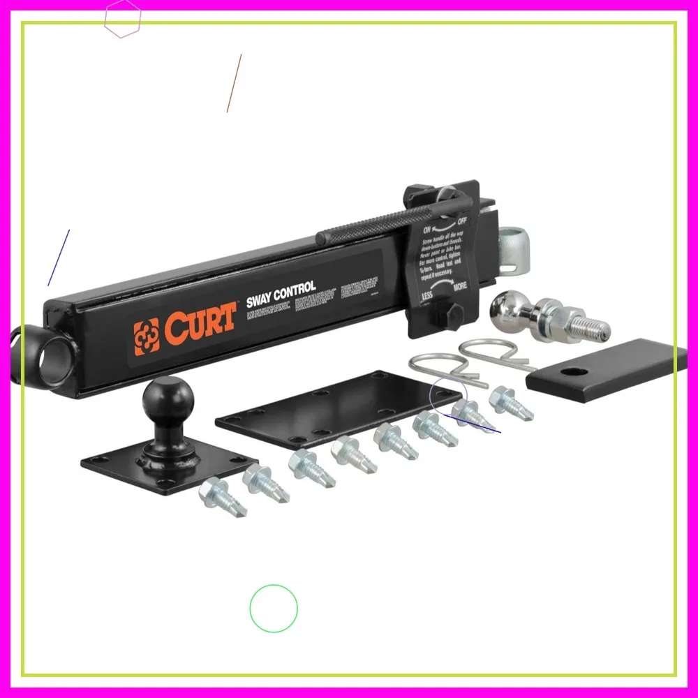

Trailer Anti-Sway Control Kit for Enhanced Stability and Easy Setup
