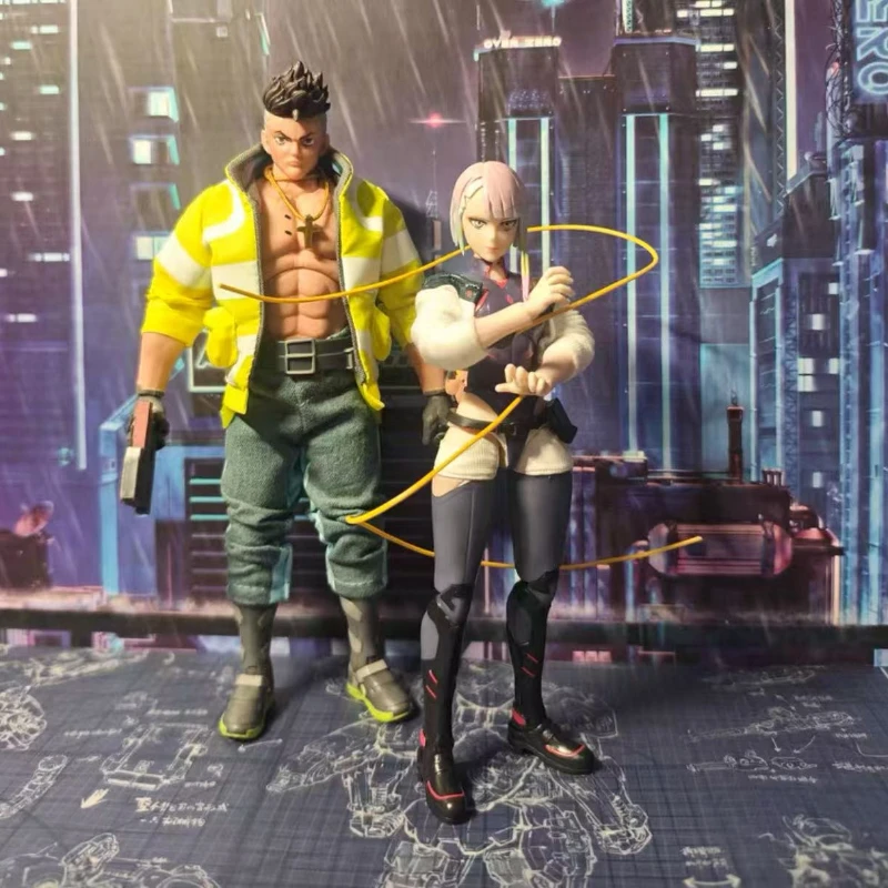 

2025 Q1 Jada Toys 1/12 Масштаб Мужчина Женщина Солдат Дэвид Люси Сменная резьба по голове Полный набор 6 дюймов Коллекционная фигурка тела