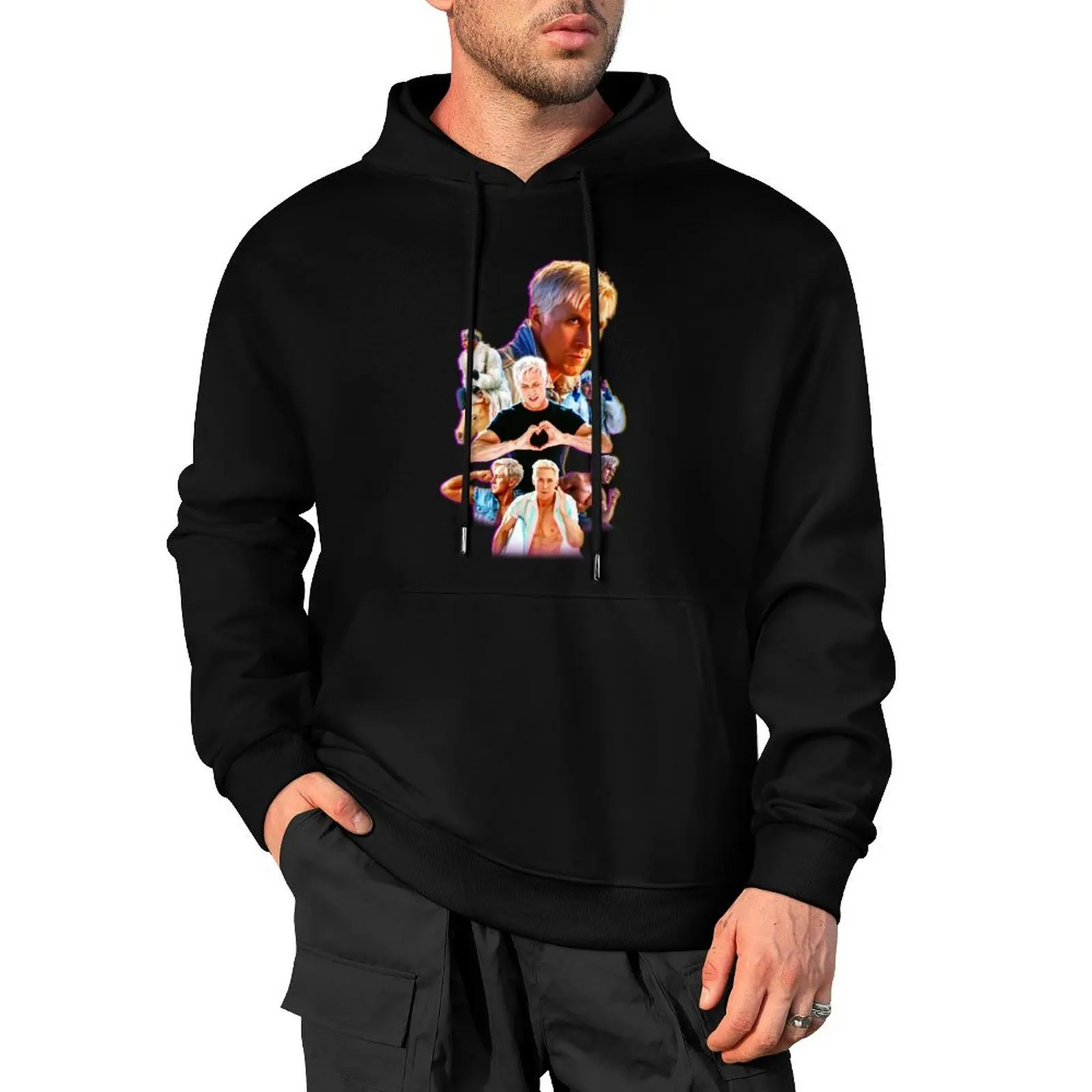 

Ryan Gosling Kenergy Pullover Hoodie autumn men's clothing hooded shirt new in hoodies & sweat-shirt