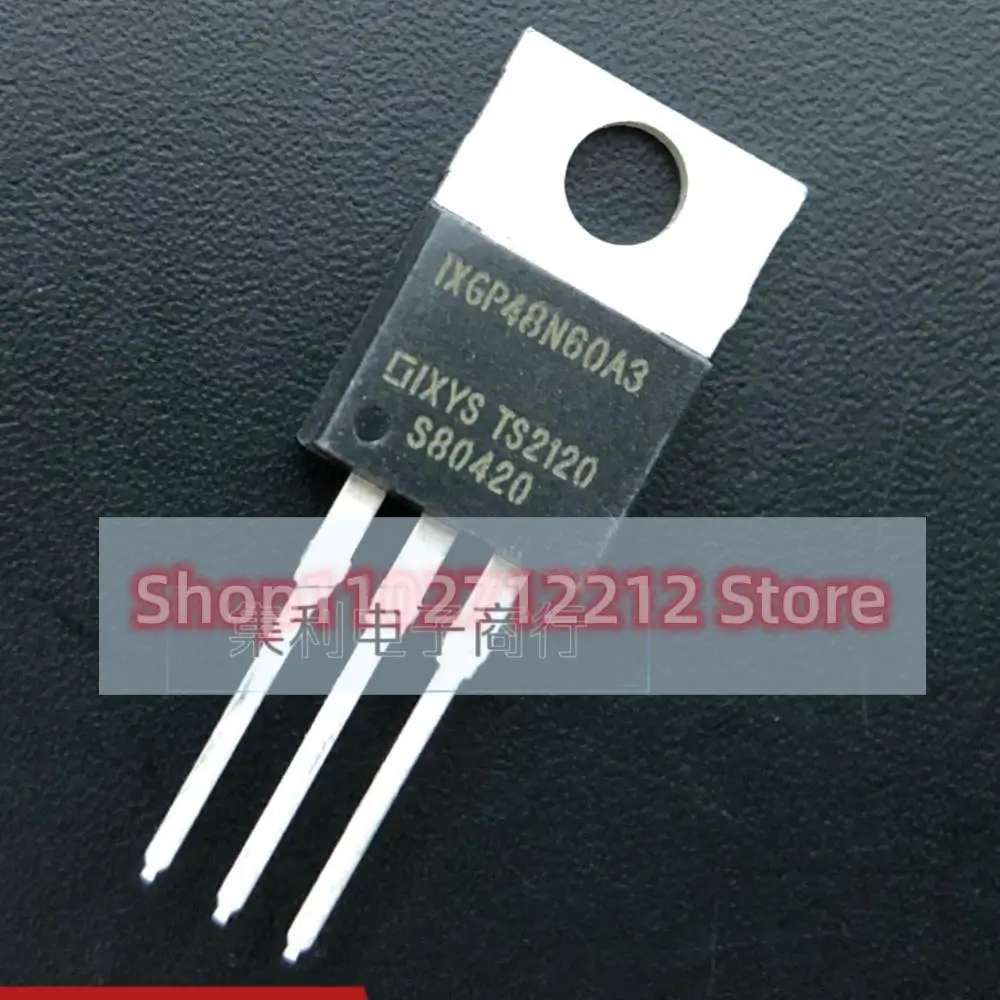 5PCS-10PCS  IXGP48N60A3  MOS TO-220 600V 48A  Imported NEW Original  Best Quality