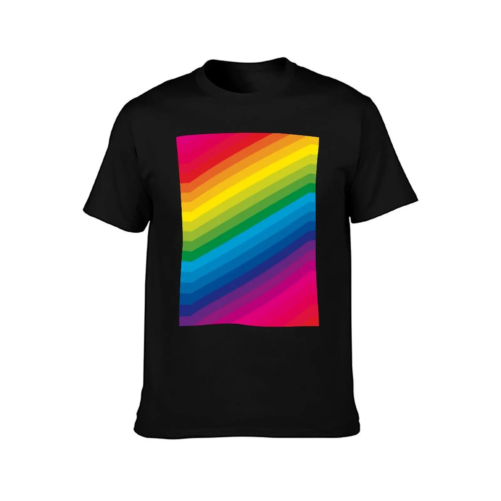 Rainbow T-Shirt Moisture Wicking Quick Dry Tee T-Shirt