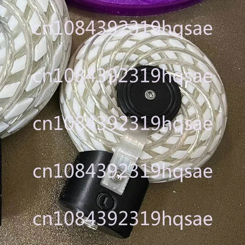Vortex Assisted Coil Electromagnetic Frequency Pulse Repair Meditation Laboratory Mir Realm M1 Rodin Coil Tesla （Single Loop）