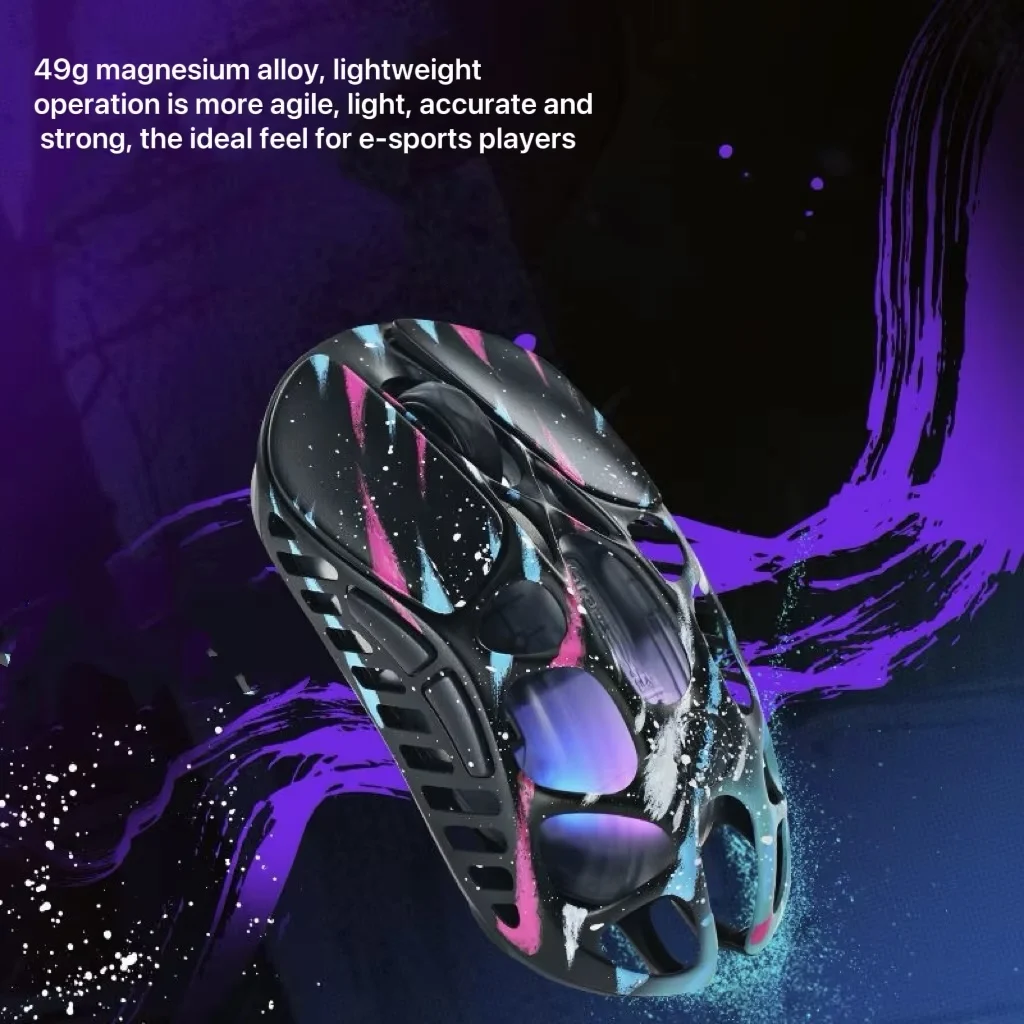 Gravity Planet Cocoon X PRO Mouse, 8K Magnesium Alloy Lightweight, Tri-mode Wireless Bluetooth