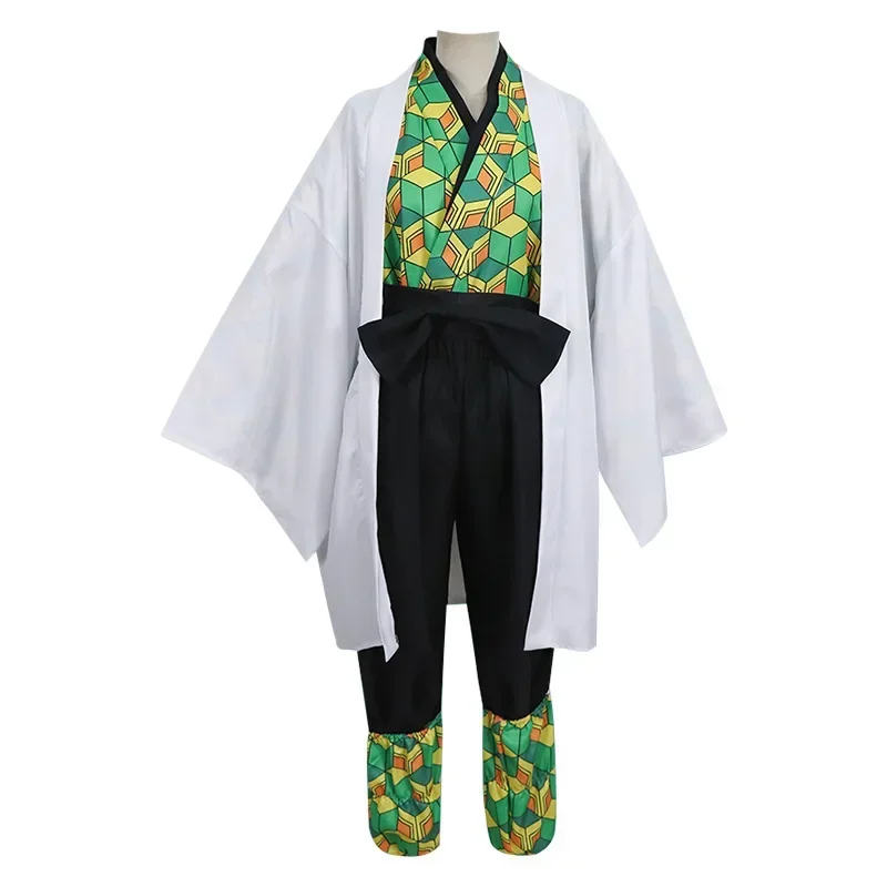 

2025 Anime Demon Killer Sabito Cosplay disfraz Sabito uniforme hombres mujeres Halloween Navidad fiesta trajes de juego