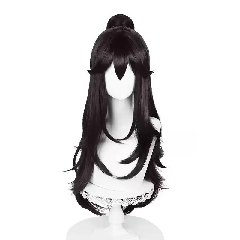 Peluca de Cosplay Dao Gui Yi Xian Li Huo - Estilo Antiguo con Clip Universal para Cola de Caballo, Parte Superior Realista, Recomendada por Estilistas de Pelucas