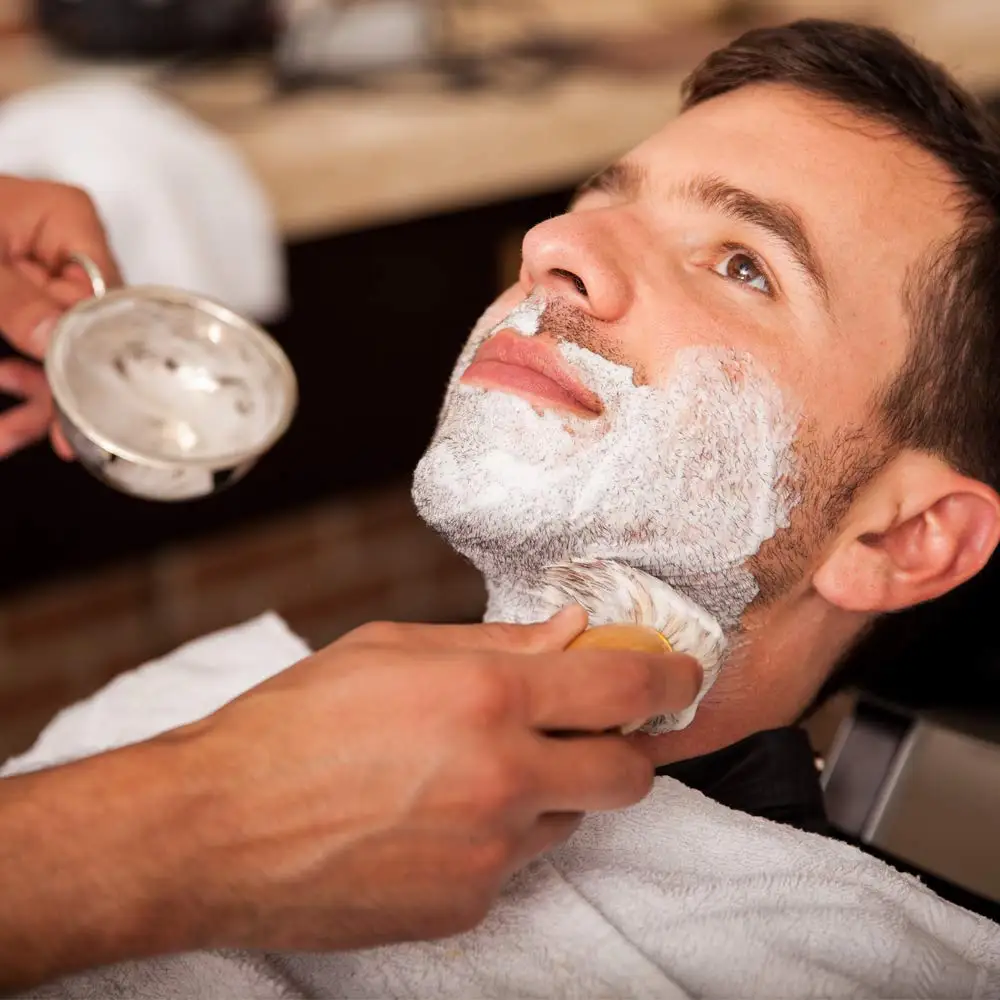 Men Shaving Brush Facial Beard Cleaning Razor Shaving Beard Brush Natural Badger Hair Makeup Brushes Hairdressing Styling Tool
