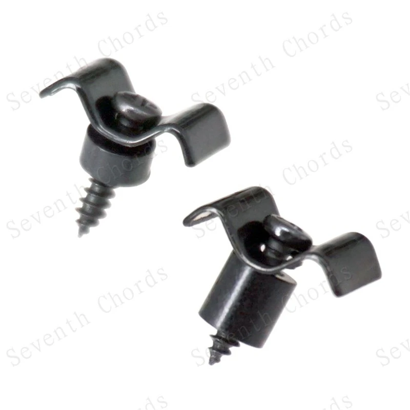 4 Sets/Lot goldene Gitarrensaitenhalter für E-Gitarren-Zubehörteile, Musikinstrumente – Detail 9
