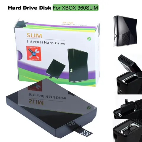 Disco rigido da 250 GB per console di gioco Xbox 360 Slim Disco rigido HDD interno per accessori Microsoft XBOX360 Slim