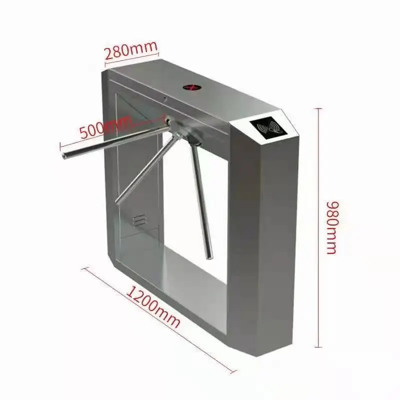 

Gold Seller TOMMI One-stop-purchasing Face Recognition Tripod Turnstile Gate Turnstile 1.5m X 2.4m Turnstile Door