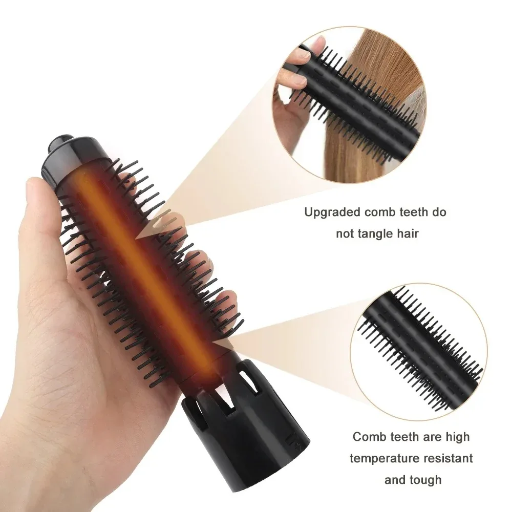 Multifunctional Hair Dryer Brush Hot Comb Hairdressing Tool 4 In 1 Hair Curle Dryer Straightener Comb Electric Rotating Curling