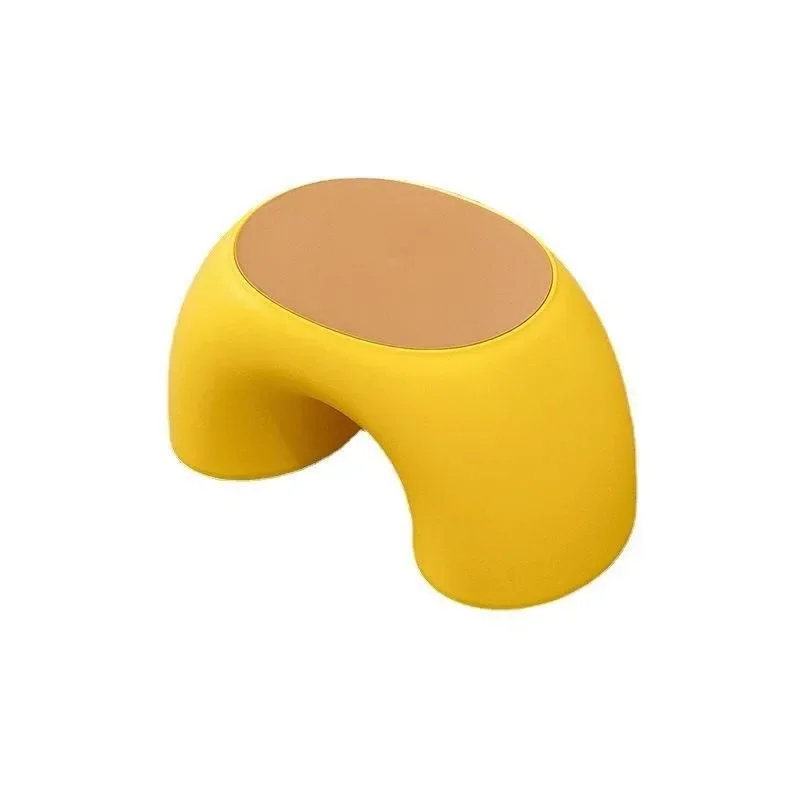 

Cute Small Stool For Home Use Low Stool Suitable For Children Thick Plastic Material Sturdy Footstool Living Room Table Stool
