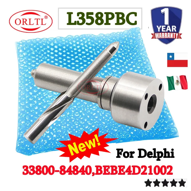 

L358PBC для 33800-84840, BEBE4D21002 Автомобильная форсунка L 358 PBC Common Rail L358 PBC для Delphi 3380084840