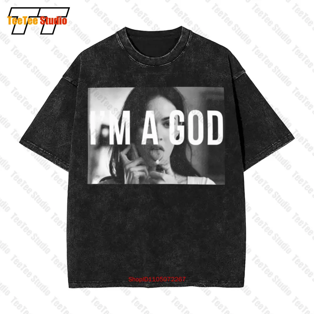 

Jennifers Body Im A God Cult 90S Horror Movie Fan Vintage Oversized T-Shirt YXN6