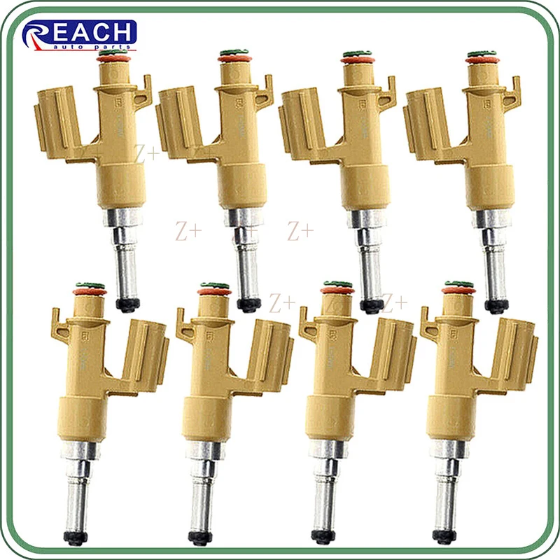 Z+     8X Fuel Injector FJ1054 For Toyota Sequoia Tundra 5.7L V8 &Lexus LX570 GX460 NEW