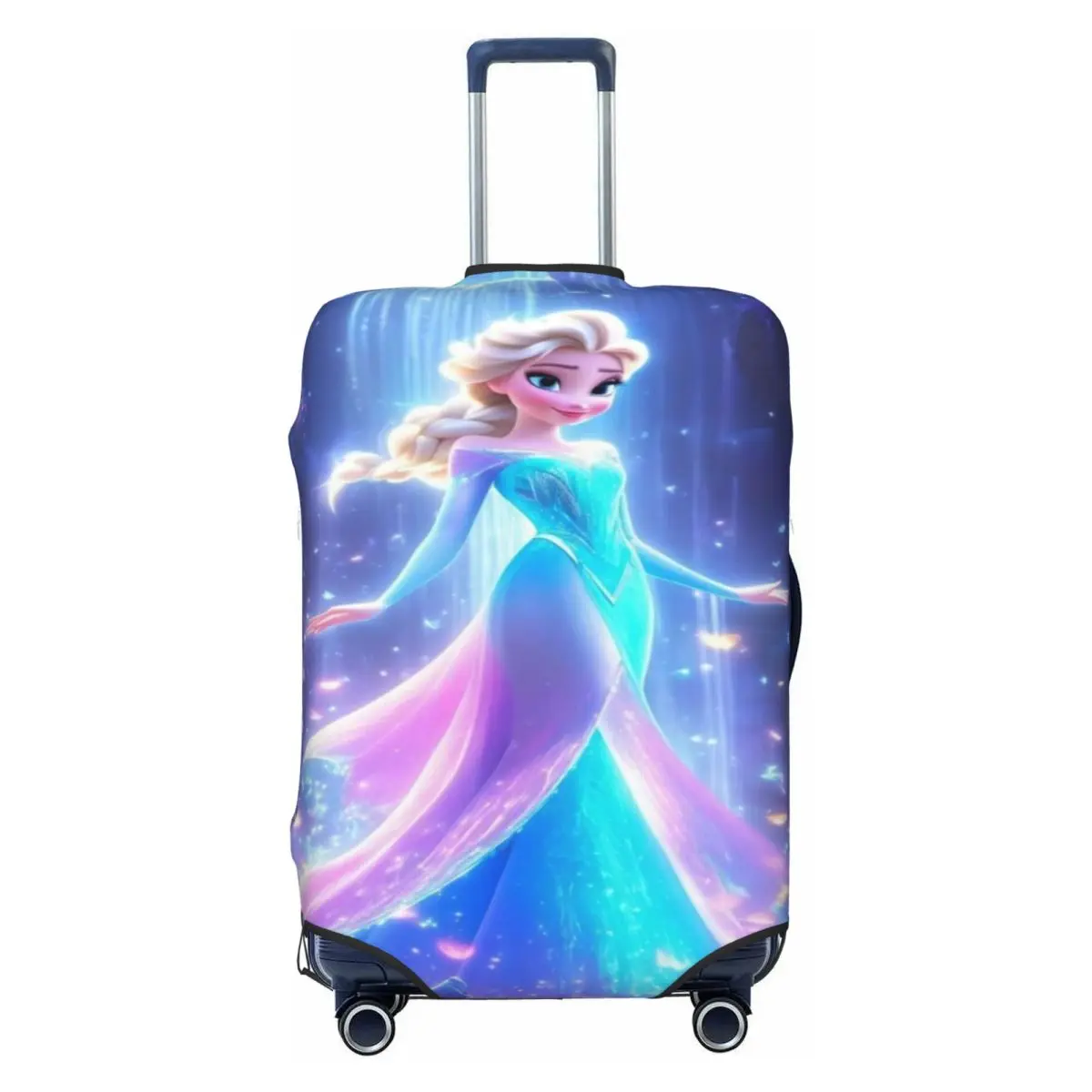 

Custom Frozen Cartoon Elsa Travel Luggage Cover Dust Proof Suitcase Cover Protector Fit 18-32 Inch