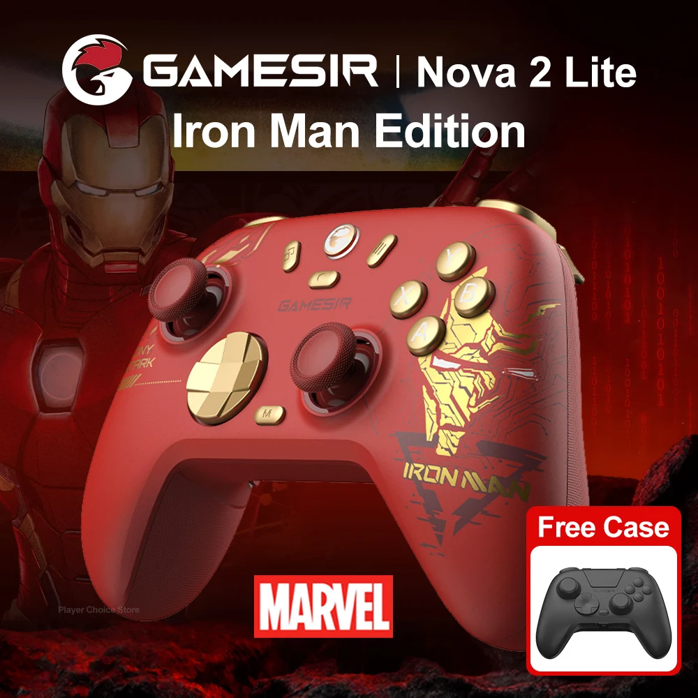 gamesir-nova-2-lite-iron-man-limited-edition-for-nintendo-switch-2-1-steam-pc-ios-android-marvel-licensed-hall-effect-joysticks
