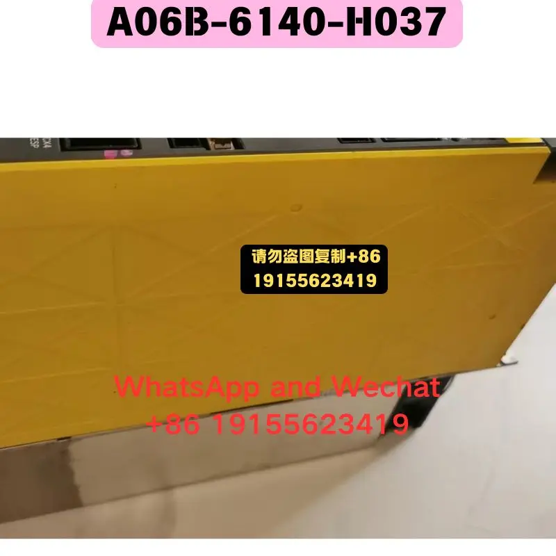 Used OEM disassembled parts A06B-6140-H037 Driver Functional test OK Quick delivery