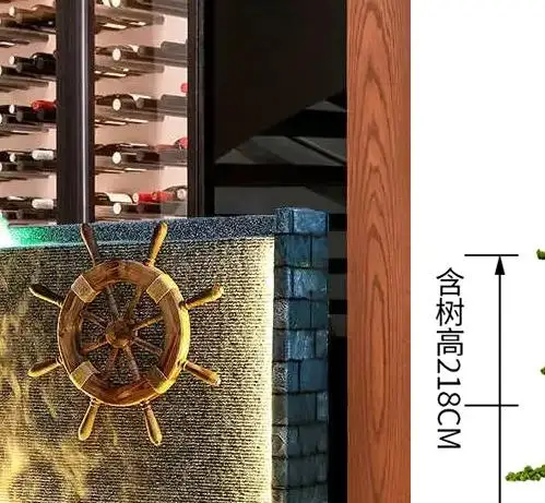 X-13 New Chinese Rockery Water Curtain Wall Partition Screens Flowing Water Lucky Floor Garden Decoration