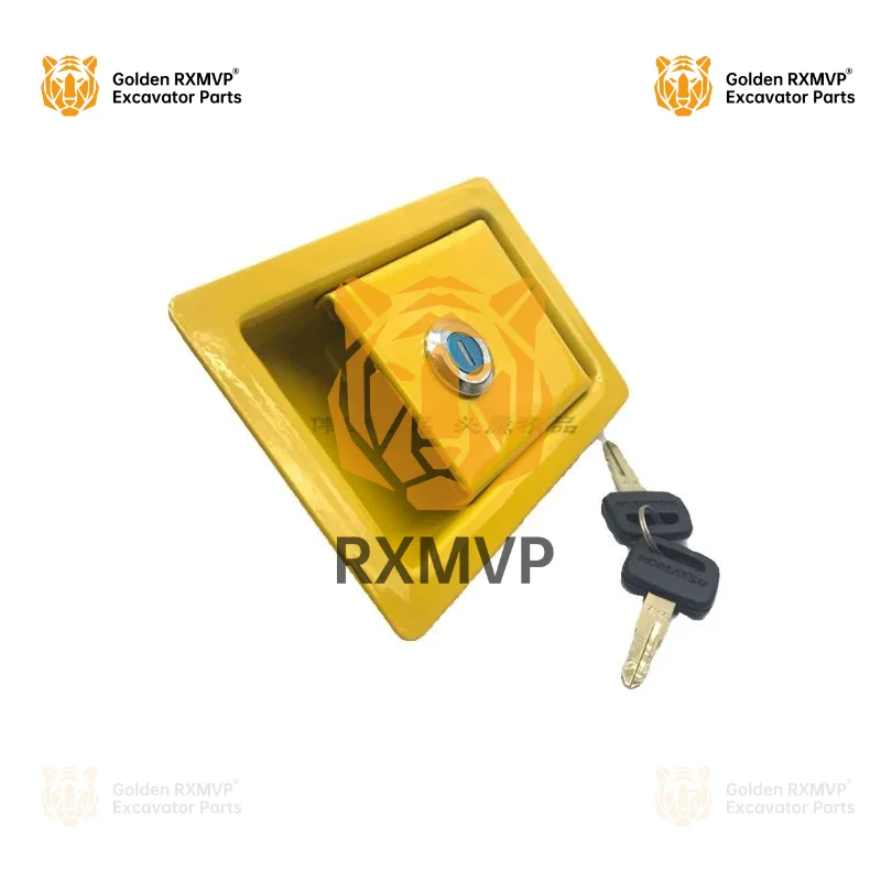 For Komatsu PC 60, 100, 200, 210, 240, 300, 350, 6-7-8 side door locks, side covers, side covers, and excavator accessories