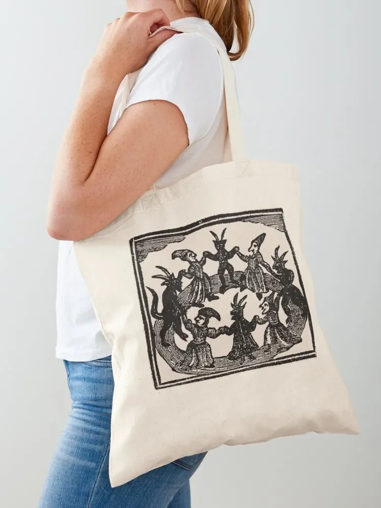 

Witches Circle Dance Classic Tote Bag shopper bag women canvas Fabric bag Big women