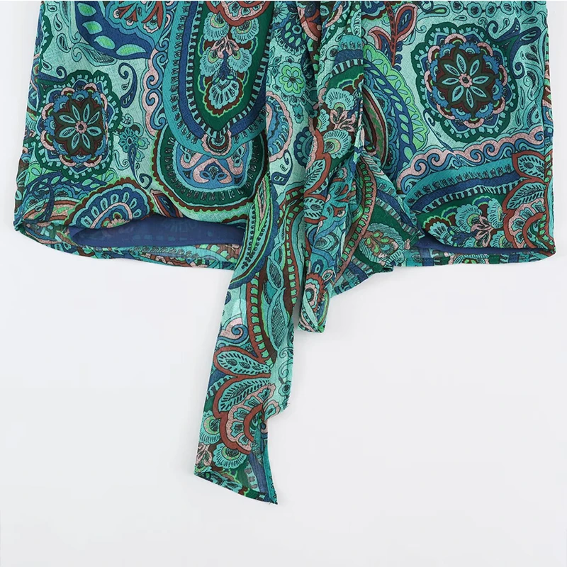 New Women's Sets 2026 Summer Skirts Sets Fashion Printed  Skirts Tops Women's 2-piece Set Chic Party Elegant Youth Sets Summer image 5