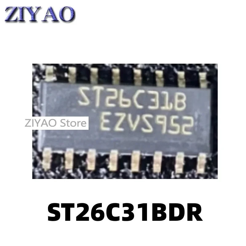 5PCS ST26C31 ST26C31BDR ST26C31B SOP16 Chip driver interfaccia imballaggio