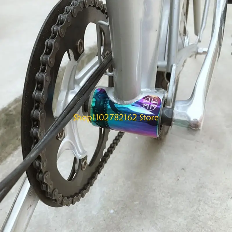 547B Folding Bike Bottom Bracket Sticker BicycleProtective Cover Guard Protective