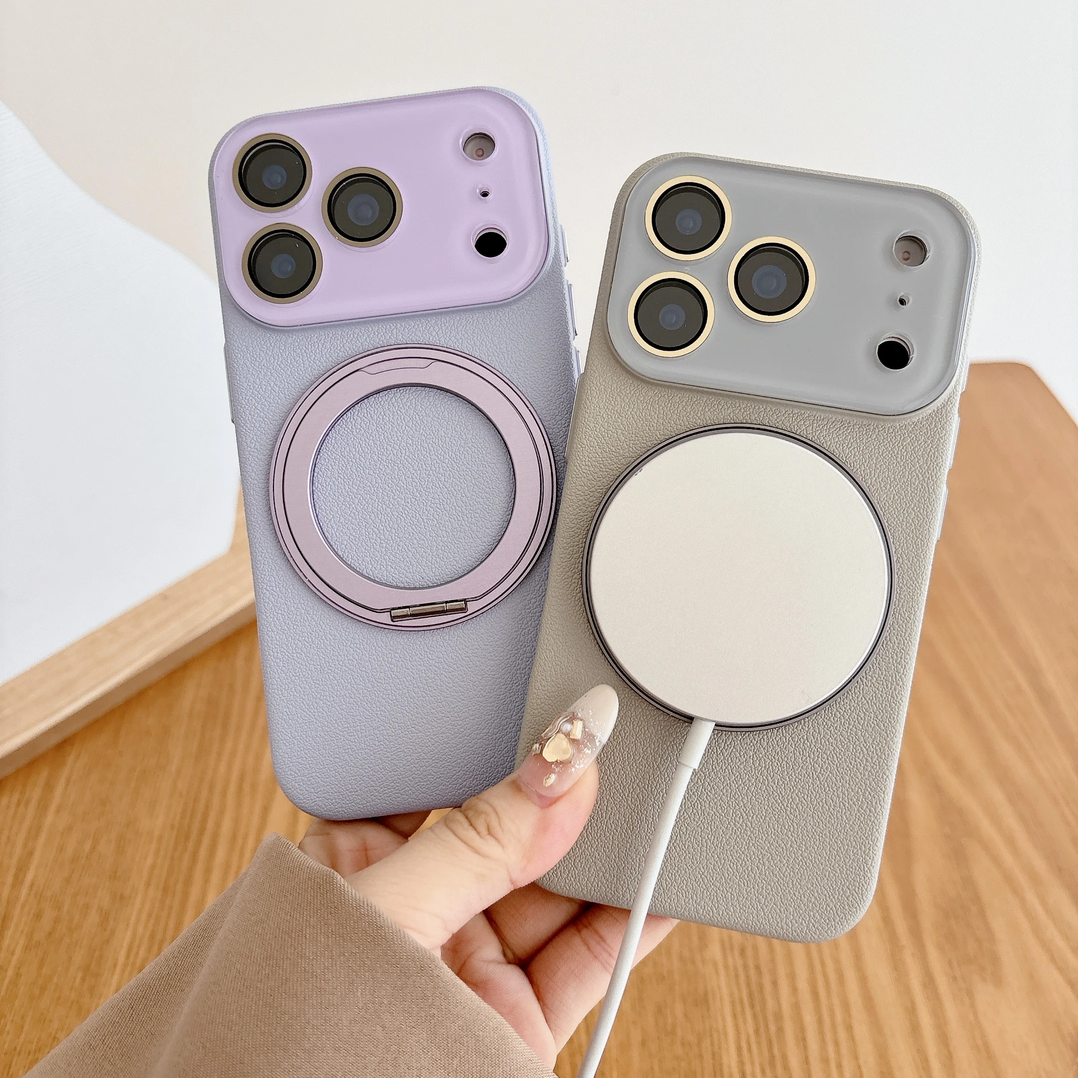 

Прозрачный защитный чехол для камеры iPhone 17, 16, 13, 12, 15, 14 Pro Max с вращающимся на 360 градусов кронштейном