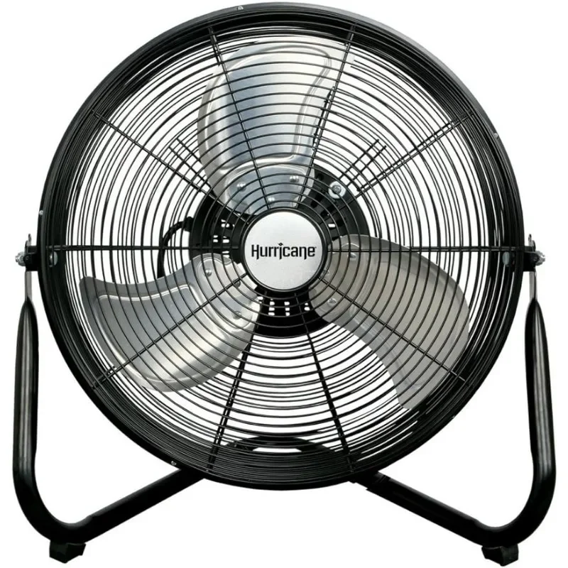 

Hurricane - 16" Pro Series Floor Fan - High Velocity, Heavy Duty Metal Orbital Wall & Floor Fan for Industrial, Commercial