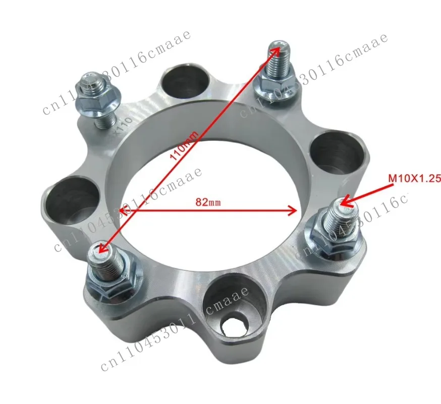 

4X110 45mm ATV UTV Forged Aluminum Wheel Hub Spacers 10x1.25 Lugs