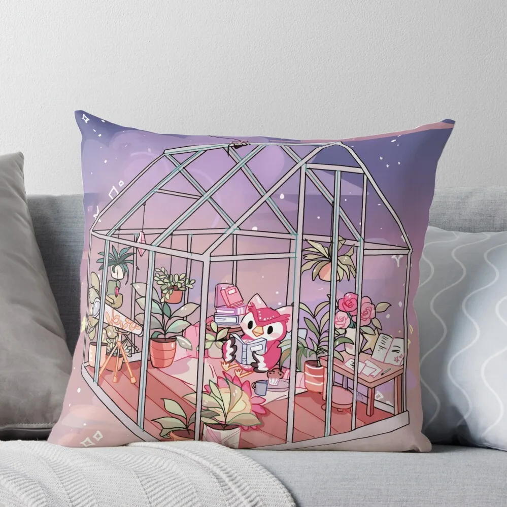 Greenhouse Throw Pillow sleeping pillows Christmas Covers For Cushions pillow pillowcase