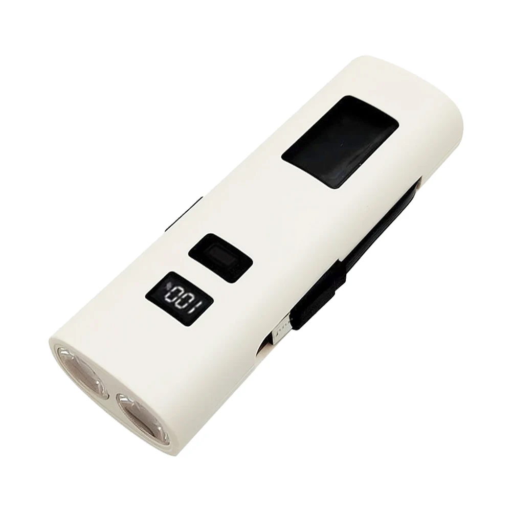 Super Bright Flashlight USB Charging Small Working Lights Waterproof LED Emergency Light for Outdoor Camping Use