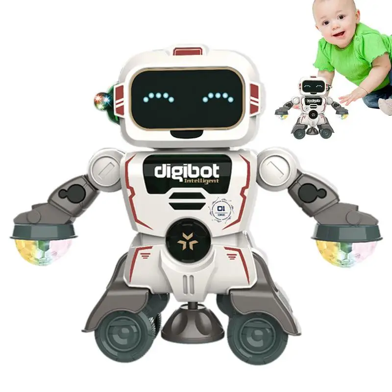 

Singing Dancing Robot Walking Dancing Electronic Robot Toy With Flashing Lights And Dance Music Creative And Educational Kids