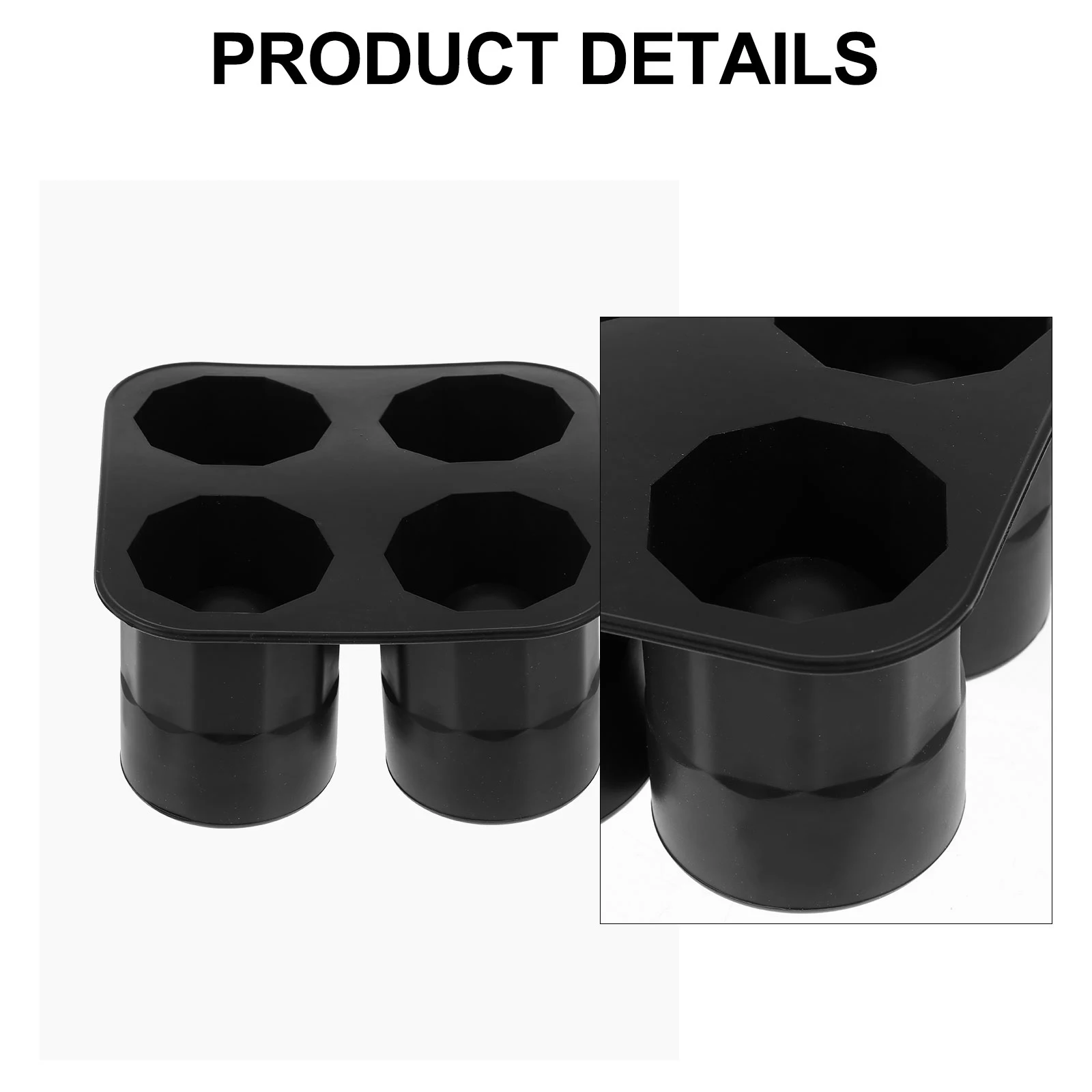 

Cylindrical Glass Ice Cup Mold Silicone Spirit Mould High Quality Durable Non-Stick Easy Demolding Heat Resistant Home Use