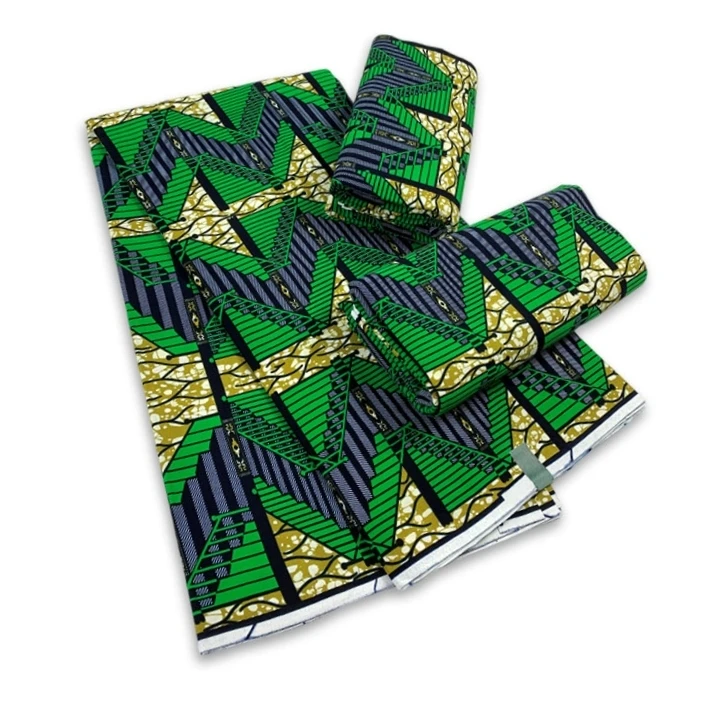 New Arrival Guaranteed Veritable Wax African Ankara Real Wax Ghana Tissus Pagne Wax 6 Yards African Printed Fabric 100% Cotton