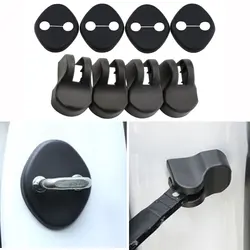 Car Door Lock Covers for Kia Sportage SL 3 R Sportage3 SportageR 2011 - 2015 Door Stopper Cover 4Pcs ABS Protector Accessories