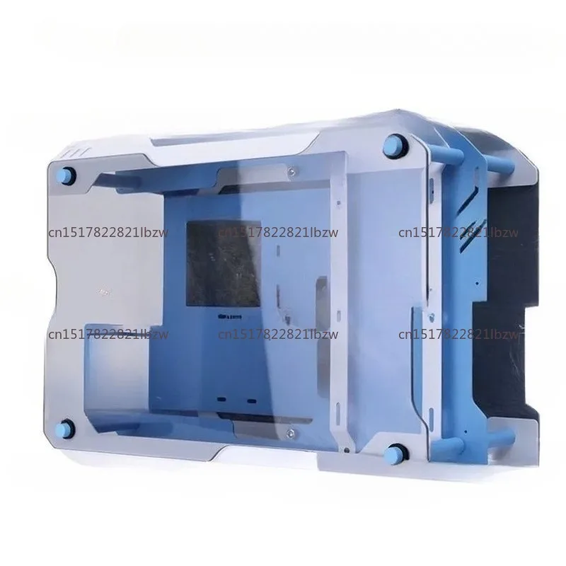 ZC-01M Chassis Glass Side Transparent Open Aluminum Alloy Chassis