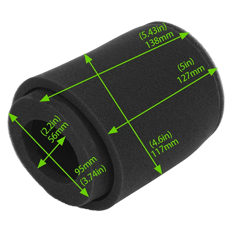 Motorcycle Air Filter Element Cleaner for CF-Moto UForce Rancher 500 UTV ZFORCE 600 SSV CF500 X5 X6 ATV Quad CFORCE 500 625 600